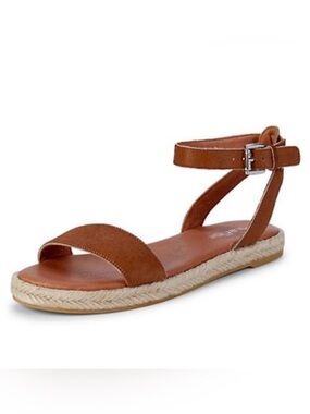 NWT J/SLIDES ROSIE Tan Pony Hair Leather Sandal